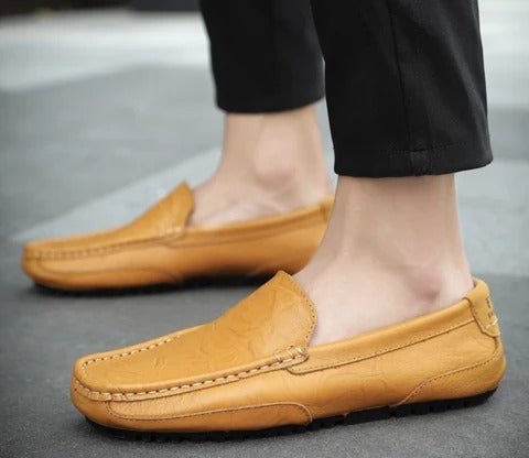 Leather Casual Men’s Shoes – Soft, Comfortable & Stylish