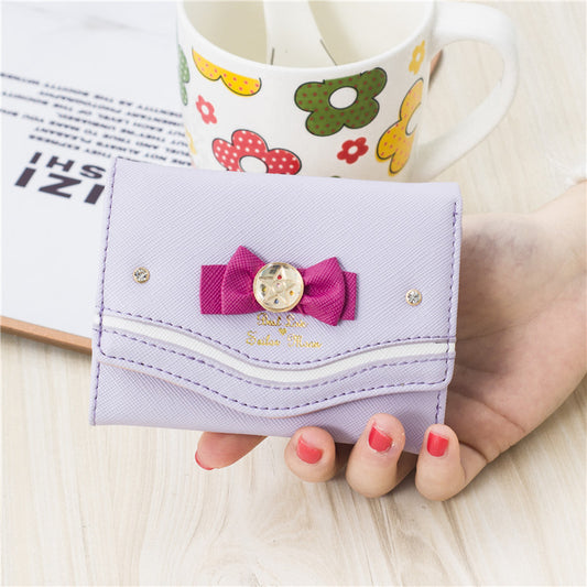 Kawaii Sailor Moon Short Wallets – Cute & Colorful Design