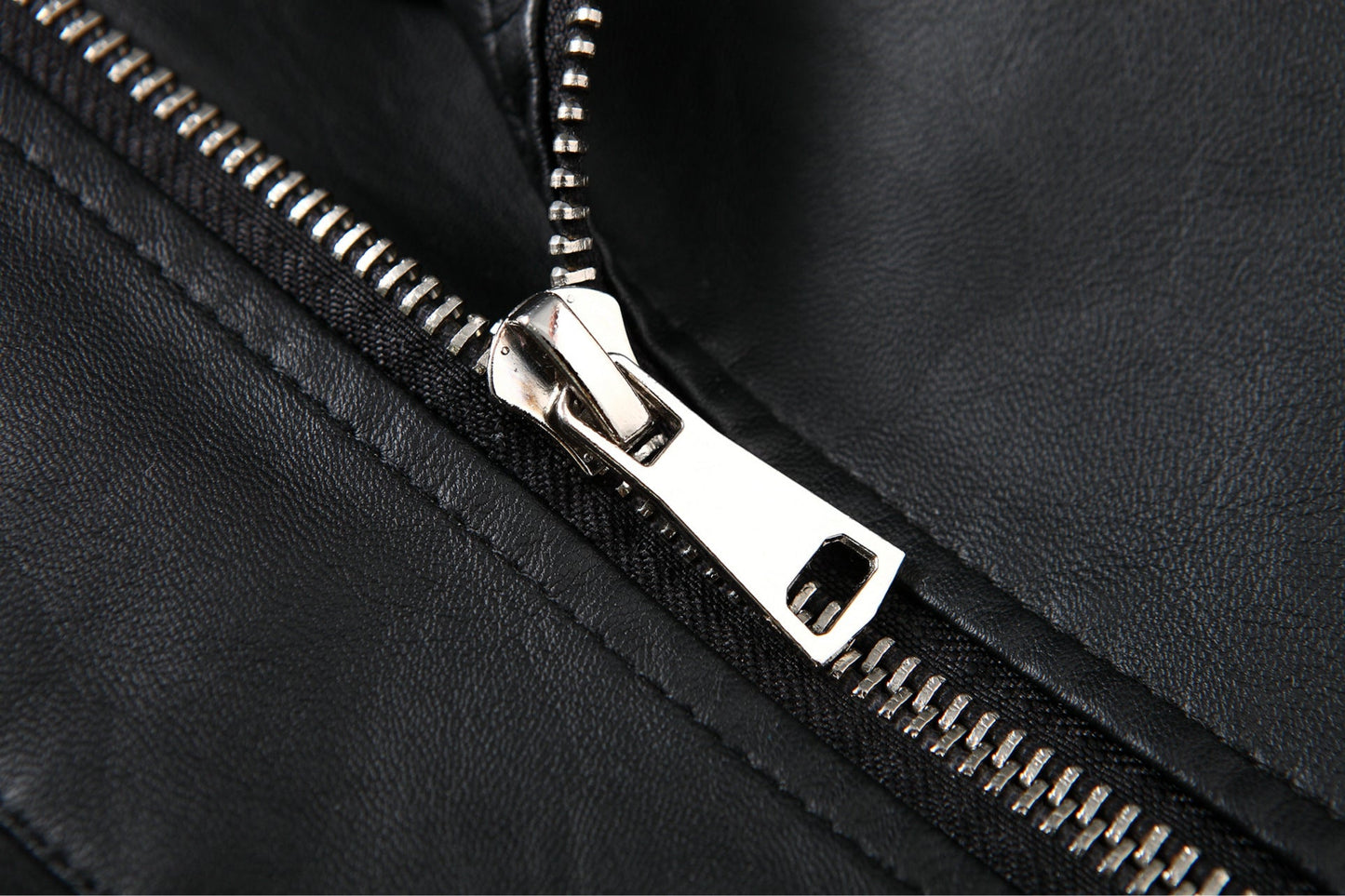 Men’s Motorcycle PU Leather Jacket – Sleek, Stylish & Bold