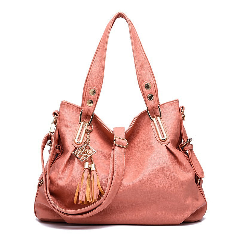 Leather bag shoulder Messenger Bag