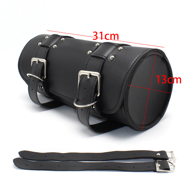Retro Motorcycle & Bicycle Waterproof Leather Pannier Bag