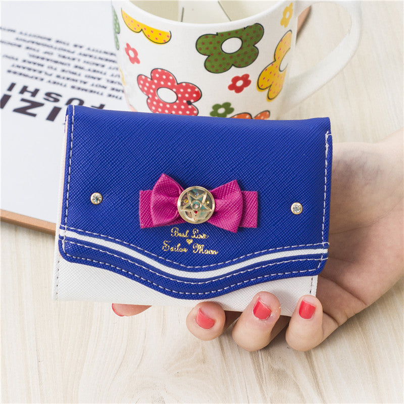 Kawaii Sailor Moon Short Wallets – Cute & Colorful Design