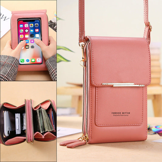 Women’s Touch Screen Messenger Bag – Stylish, Functional, and Modern