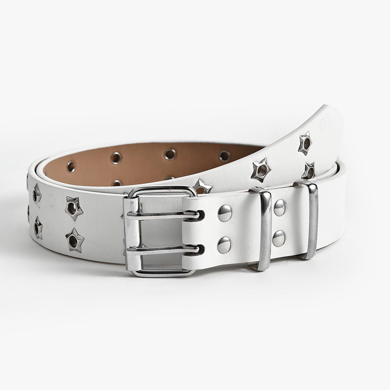 Women’s Fashion Star Decorative Double-Row Belts