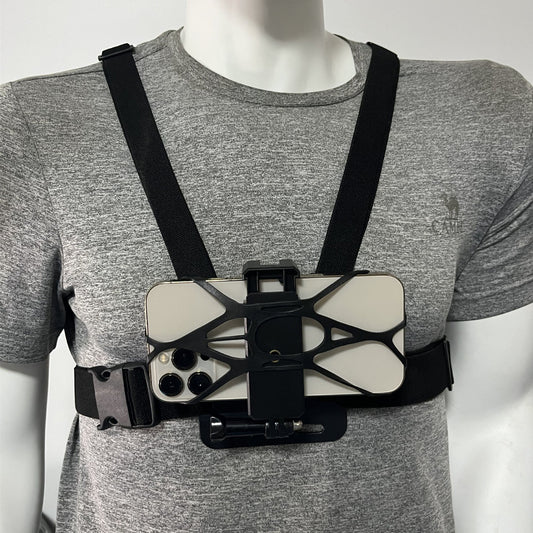 Sports Camera Chest Phone Holder – Secure, Hands-Free Mount