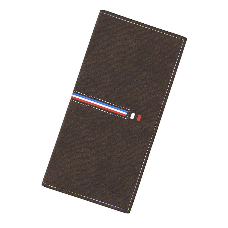 Men’s Long Vertical Wallets – Large Capacity & Business Style