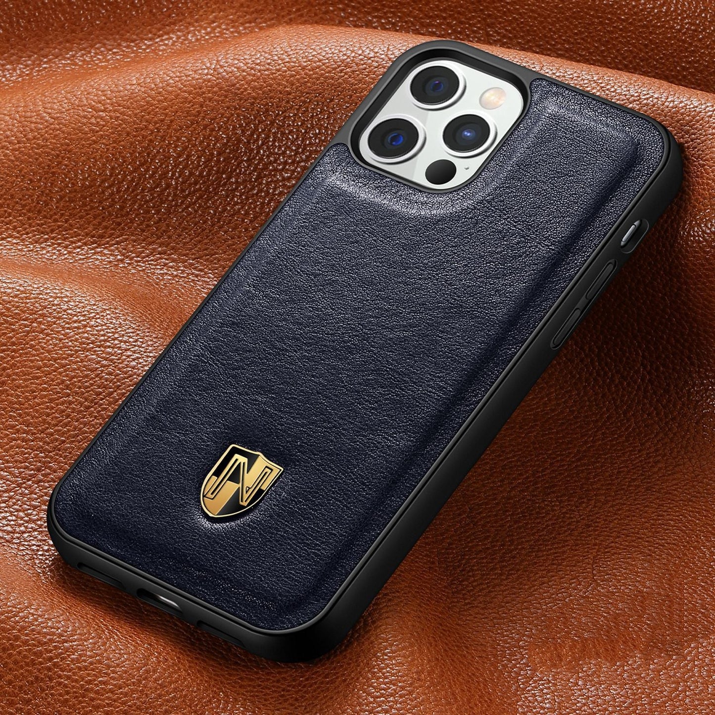Luxury Top Layer Leather Phone Case – Premium Protection with Elegant Style