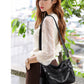 Large Capacity PU Leather Shoulder & Crossbody Bag – Trendy Tote Bag