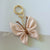 Butterfly Keychain Cars And Bags PU Leather Pendant