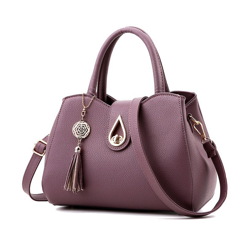 Women’s Tassel PU Leather Tote Bag – High-Quality Fashion & Function