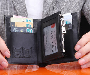 Horizontal Wallet Leather Vertical Wallet