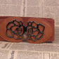 3 Women's Belts Elastic Belts Belts Rose Buckle Belts Tight Belts