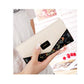 BIRDS Wallet for Women – Embroidered Korean-Style Design