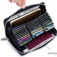 Baellerry RFID Men’s Wallet – Genuine Cow Leather Long Clutch