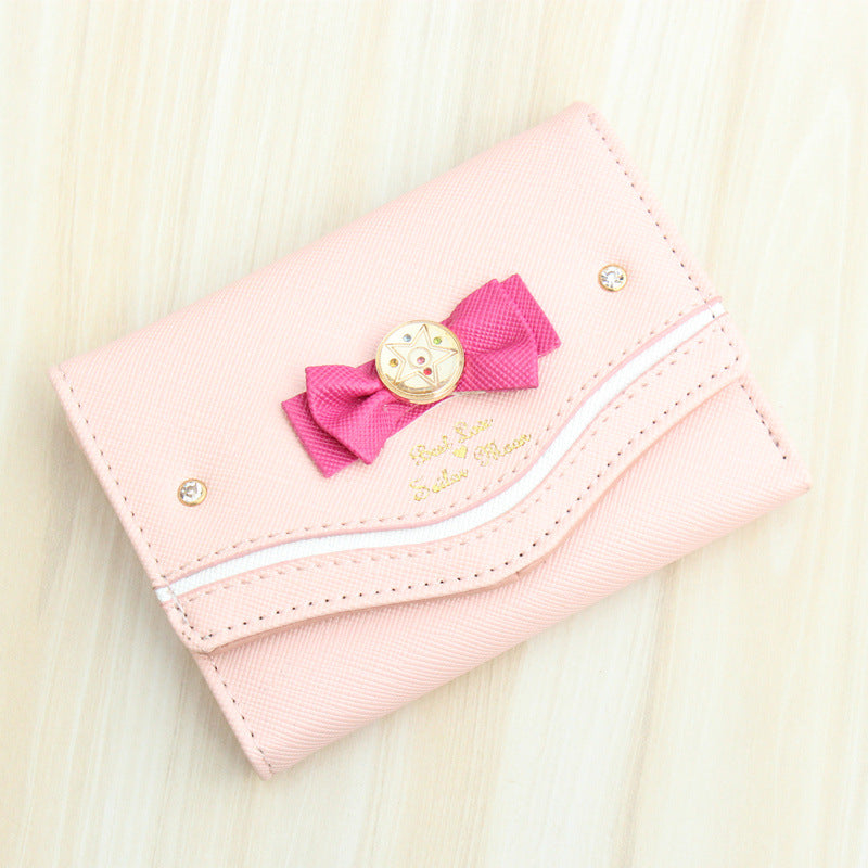 Kawaii Sailor Moon Short Wallets – Cute & Colorful Design