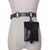 Money bag leather belt pocket bag