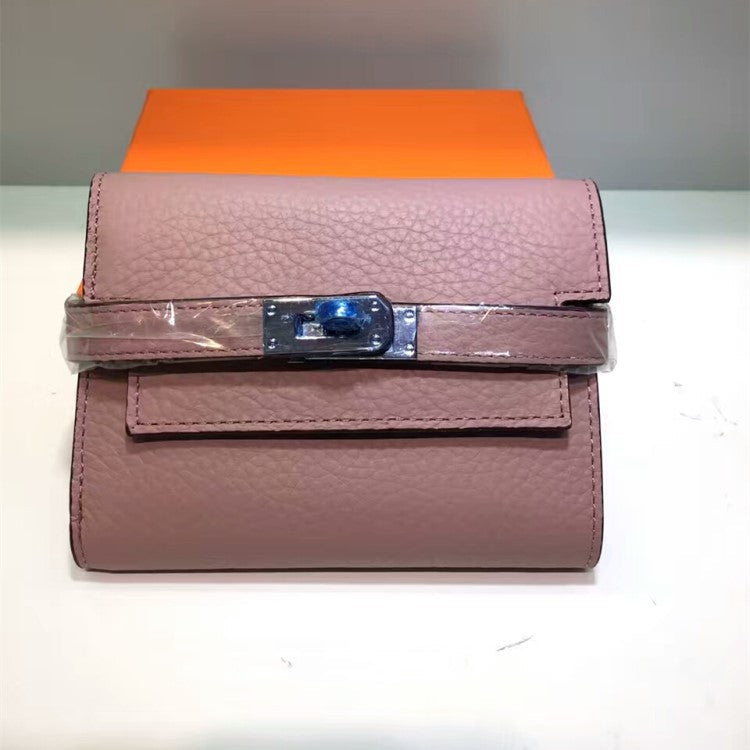 Unique Leather Small Wallet – First-Layer Cowhide
