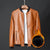 Leather jacket slim men's leather jacket