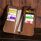 Dragon Grain Leather Long Wallet – Premium Cowhide