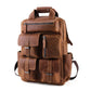 Crazy horse leather retro leather men's bag