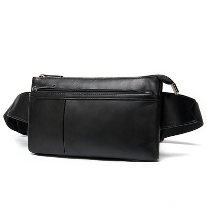 Casual Fashion Diagonal Leather Bag – Unisex Design