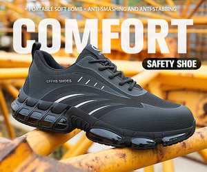 Popcorn Sole Protective Footwear Safety Shoes