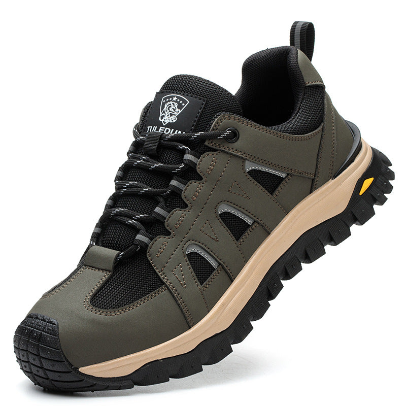 Men's Deodorant Toe Cap Lightweight Protective Footwear