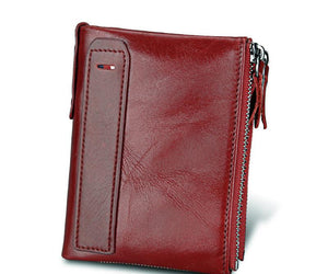 Genuine Leather RFID Blocking Wallets