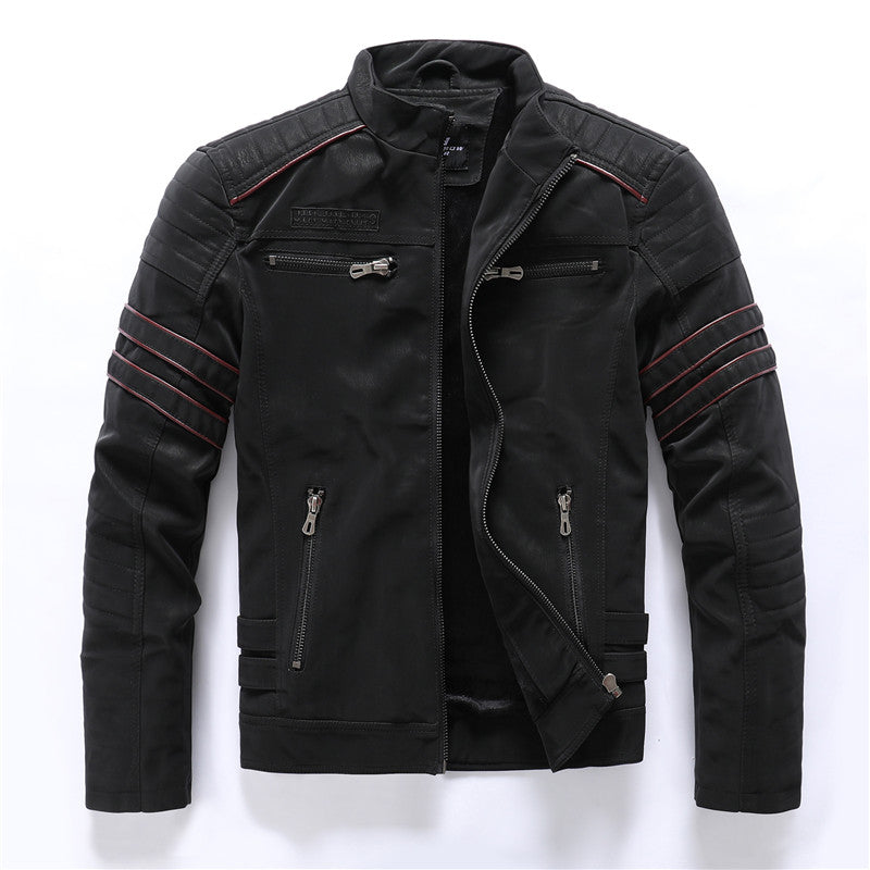 Men’s Fashion PU Leather Jacket & Coat – Stylish, Modern & Versatile