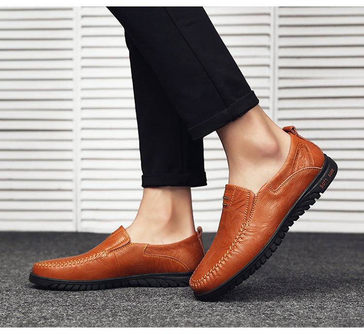 Casual Leather Shoes – Korean Fashion Men’s Leather Shoes