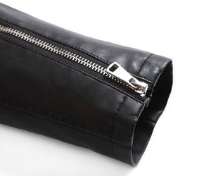 Men's Motorcycle Leather Jacket Jacket