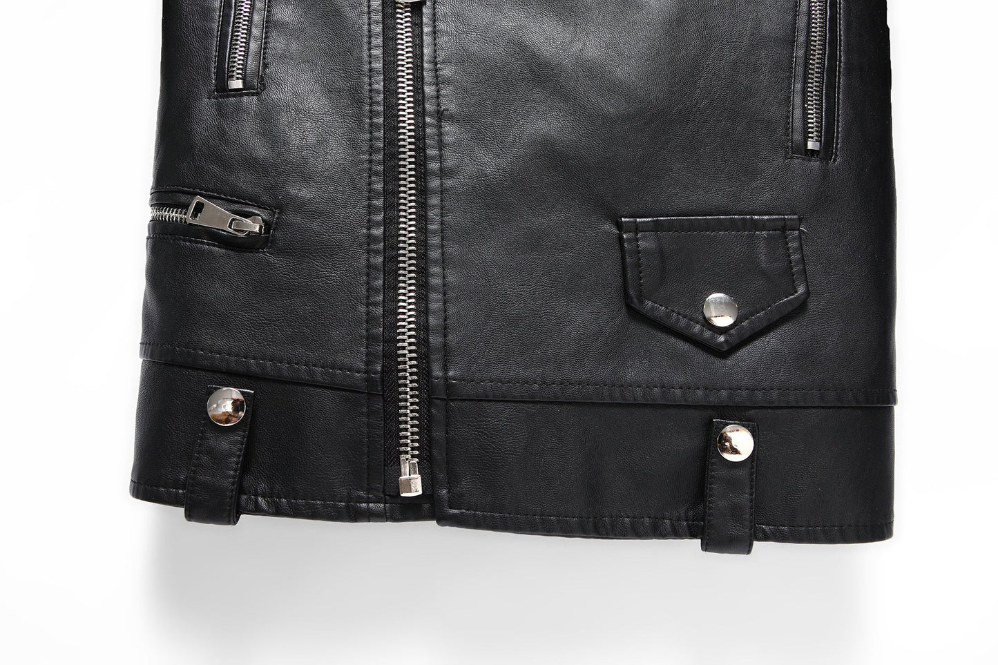 Men’s Motorcycle PU Leather Jacket – Sleek, Stylish & Bold