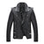 Men’s Motorcycle PU Leather Jacket – Sleek, Stylish & Bold