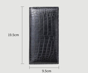 Men's  Leather Wallet Long Wallet