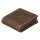 RFID Men’s Wallet – Genuine Crazy Horse Leather | Short Casual Design