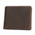 RFID Men’s Wallet – Genuine Crazy Horse Leather | Short Casual Design