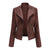 Women’s Thin Leather Motorcycle Jacket – Sleek, Stylish & Lightweight