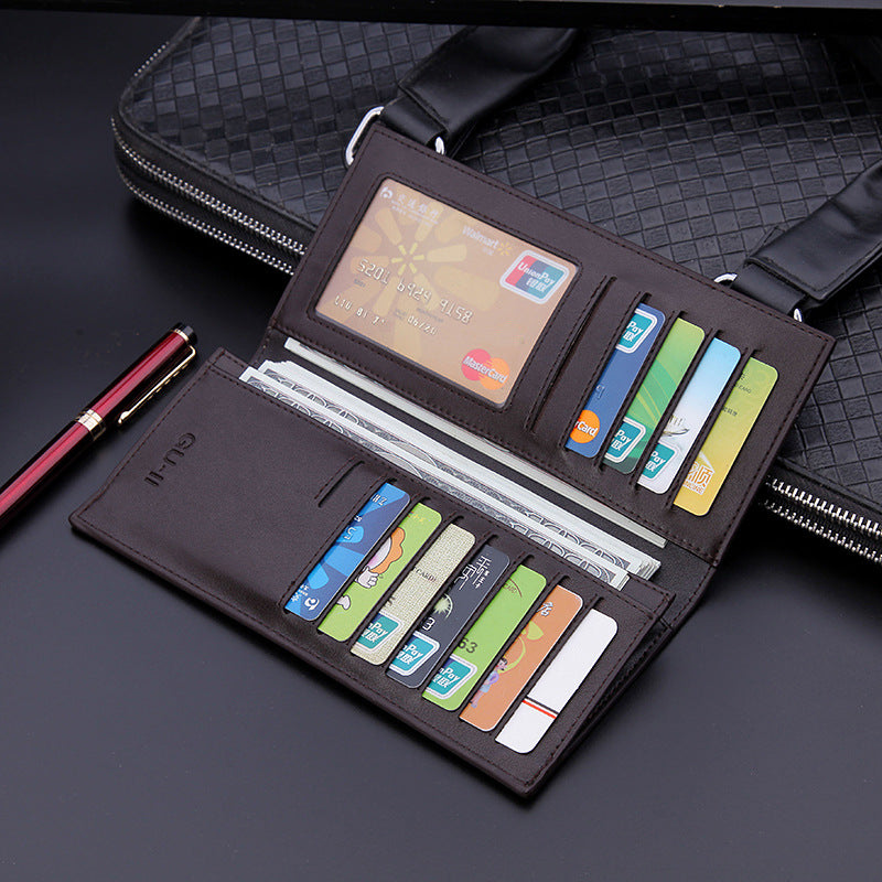 Men’s Long Wallet – Modern, Niche Design for Young Men