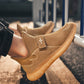 Spring New Men’s Leather Sneakers – Breathable Lightweight Korean-Style Casual Shoes