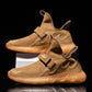 Spring New Men’s Leather Sneakers – Breathable Lightweight Korean-Style Casual Shoes