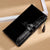 Women’s Oil Wax Leather Long Wallet – Multi Card Buckle | Retro European & American Style