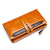 Women’s Oil Wax Leather Long Wallet – Multi Card Buckle | Retro European & American Style