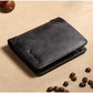 Men’s Multifunctional Leather Wallet – Compact & Practical