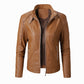 New Women's Leather Jackets Plus Velvet Jackets