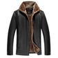 Leather Jacket Men's Leather Jacket With Fur