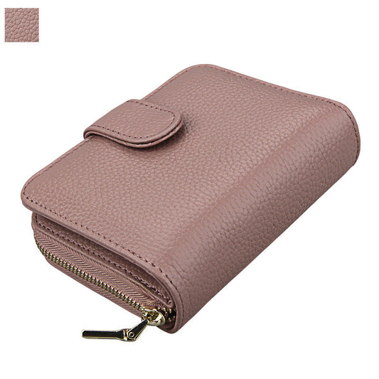 First-Layer Leather Wallet – Unisex Card Case