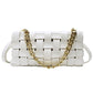 Luxury Woven PU Leather Shoulder Bag – Elegant, Stylish & Durable