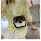 Matte leather shoulder bag
