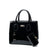 Women’s Patent Leather Handbag – Stylish Square Vertical Bag