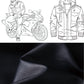 Men's washed leather leather jacket